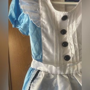 Alice In Wonderland Children Costume Size 4